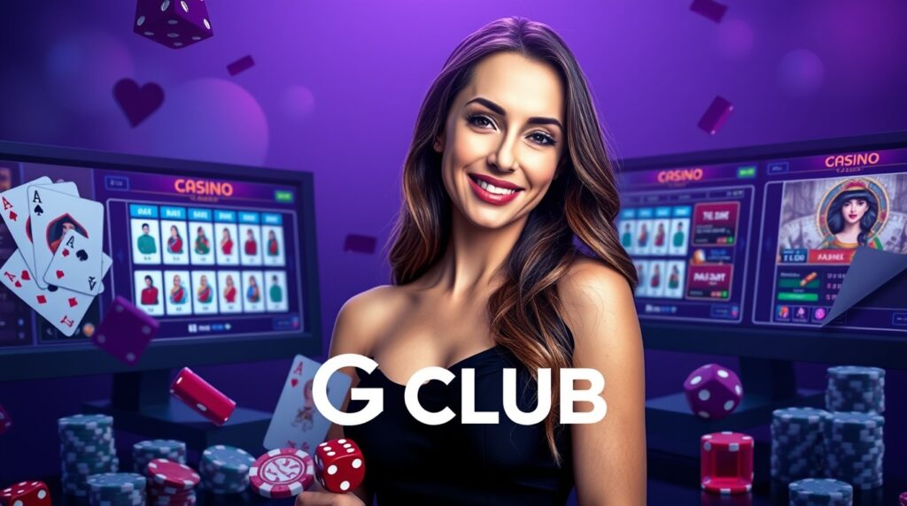 GClub ความสนุกจากคาสิโนจริง สู่โลกออนไลน์ที่ทุกคนเข้าถึงได้